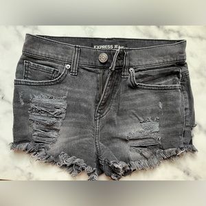 4 for $20 | Express | High Waisted Cutoff Shorts